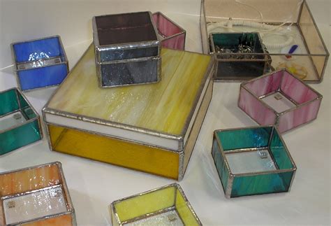 Stained Glass Jewelry Box Gomm Stained Glass