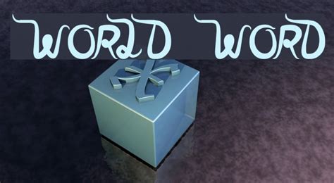 world word font ffontsnet
