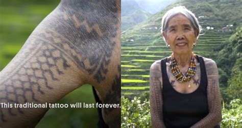 103 Year Old Filipina Tattoo Artist Is The Last One Of Traditional