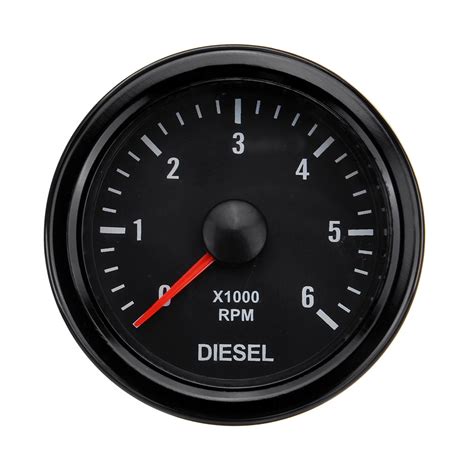 mm   rpm  dash electrical tachometer gauge  diesel motor engine alexnldcom
