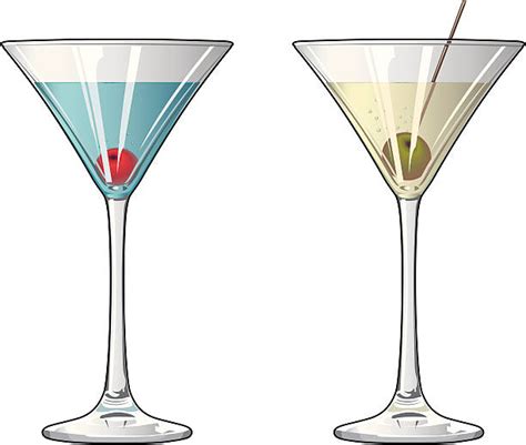 Best Martini Glass Olive Illustrations Royalty Free Vector Graphics