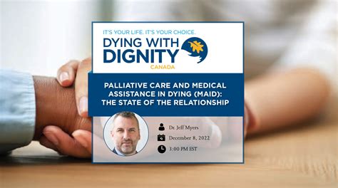 Palliative Care And Medical Assistance In Dying Maid The State Of