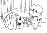 Coloring Boss Baby Pages Printable His Brother Tim Kids Play Print Dreamworks Lying Puts Observes Tie Ground While He Color sketch template