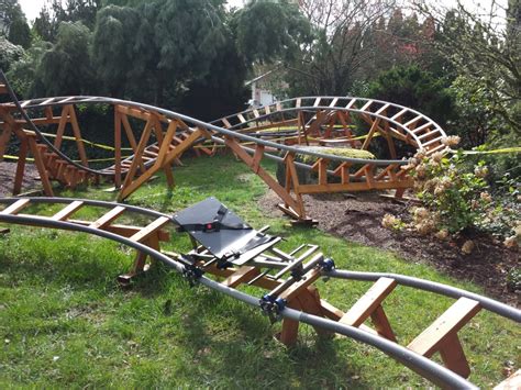 designing  safe backyard roller coaster  paul gregg coaster