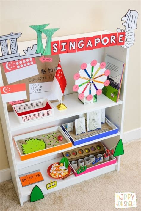 singapore theme learning activities  shelf happy tot shelf