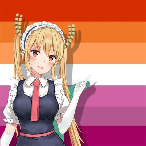 Tohru Miss Kobayashi S Dragon Maid Lesbian Pride Profile Pic Icon Pfp
