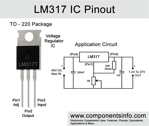 lm pinout equivalent  features   details components