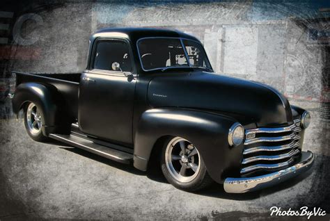chevy truck flat black  goodguys southeastern nati flickr