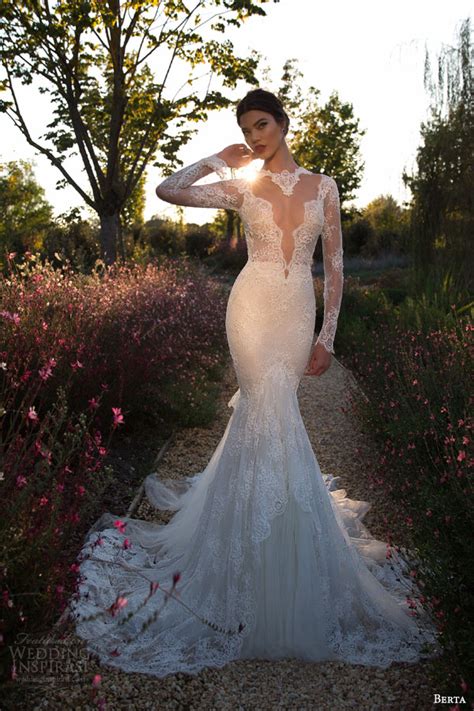 berta 2015 bridal collection — long sleeve wedding dresses