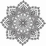 Coloring Pages Medallion Printable Mandala Color Print Patterns Indian Embroidery Mandalas Pattern Drawings Drawing Tattoo Designs Book Getcolorings Adults Henna sketch template