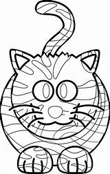 Tiger Coloring Webstockreview Recycle Clipartist sketch template