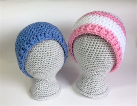 easy baby beanie crochet pattern aunt bs loops stitches