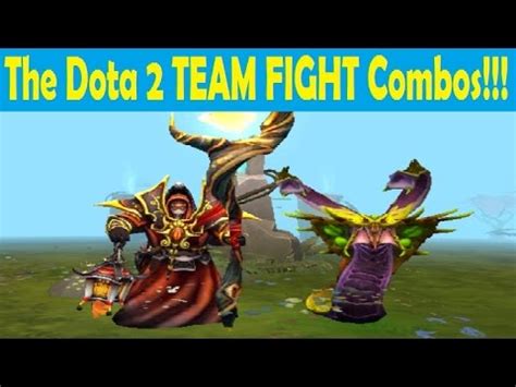 dota  team fight combos  warlock  venomancer youtube