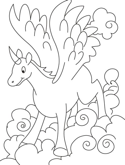 flying unicorn coloring pages   flying unicorn coloring