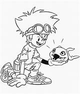 Coloring Digimon Pages Cartoons Easily Print Book Coloringpagebook sketch template