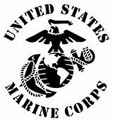 Marines Decals Usmc Emblem Ega Girlfriend Logodix Vectorified sketch template