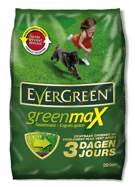 evergreen greenmax  kg voor   gazonmest voor een groener gazon