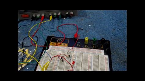 transistor latch circuit youtube