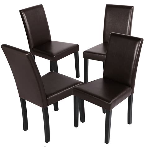 yaheetech dining room chairs high  padded kitchen chairs  home  restaurants walmart