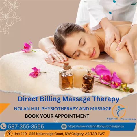 Direct Billing Massage Therapy