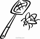 Fly Swatter Clipart Clip Royalty Illustration Vector Pluspng Transparent Clipground sketch template