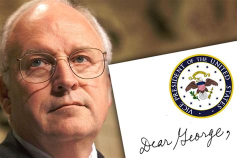 Dick Cheneys Secret Resignation Letter