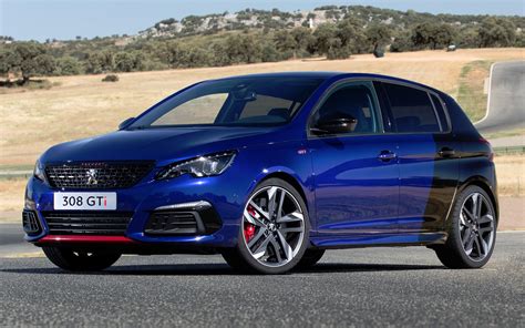 french presented  hot hatchback peugeot  gti
