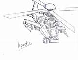 Helicopter Coloring Attack Apache Designlooter 460px 98kb Drawings sketch template