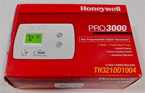 honeywell pro  thd  programmable digital thermostat