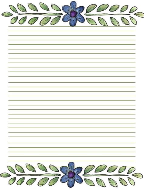 stationery printable images  pinterest writing papers