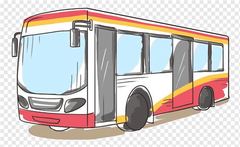 Cartoon Bus Route Map