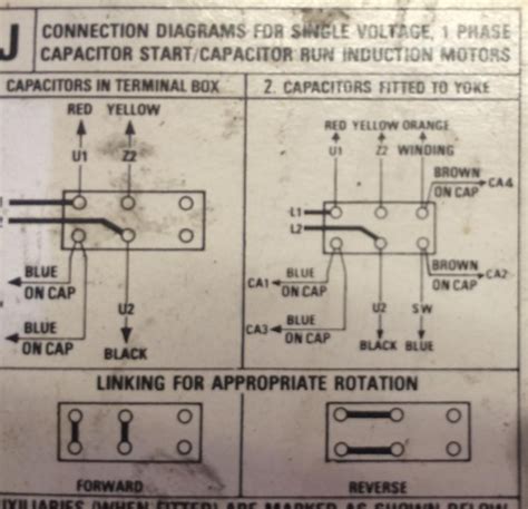 single phase motor blowing run capacitor motor run capacitor wiring diagram wiring diagram