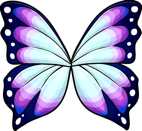 butterfly wing clipart   cliparts  images  clipground