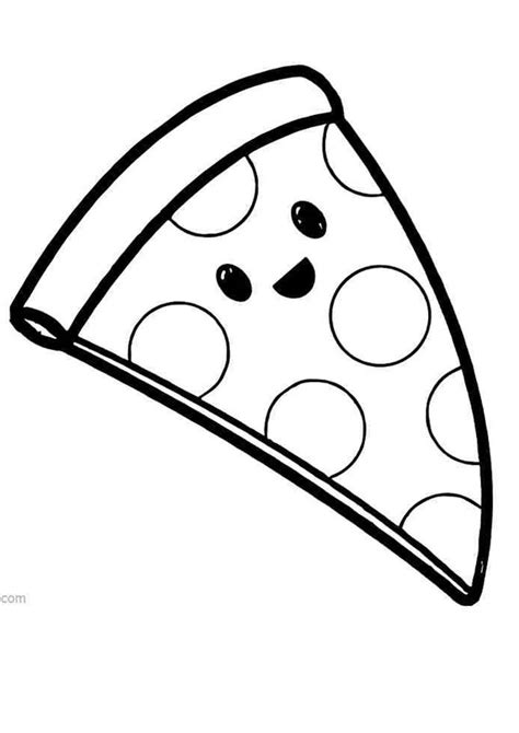 coloring pages easy pizza coloring pages  kids