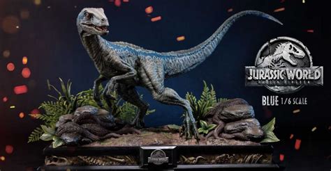 Jurassic World Fallen Kingdom Blue 1 6 Scale Statue