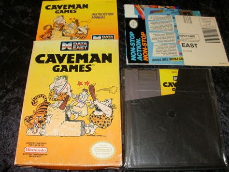 caveman games nintendo nes complete cib