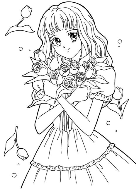 coloring pages  girls   cute coloring pages coloring books