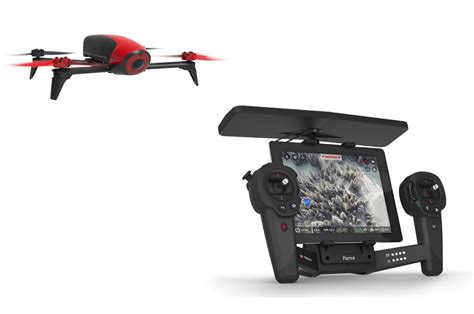 drone parrot bebop  rouge skycontroller bebop   darty