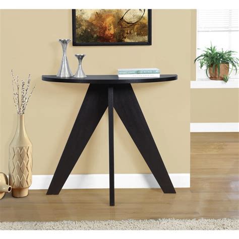 Shop Accent Table 36 L Cappuccino Hall Console Free Shipping