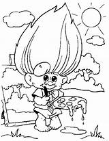 Coloring Pages Troll Trolls Movie Drawing Kids Cute Print Popular Library Gif Getdrawings Doll Choose Board Found sketch template
