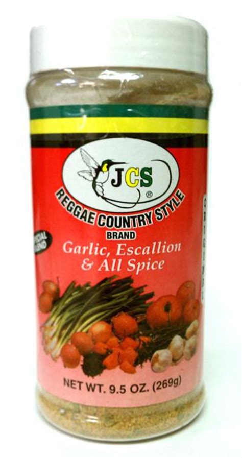 jcs garlic escallion and allspice 9 5oz