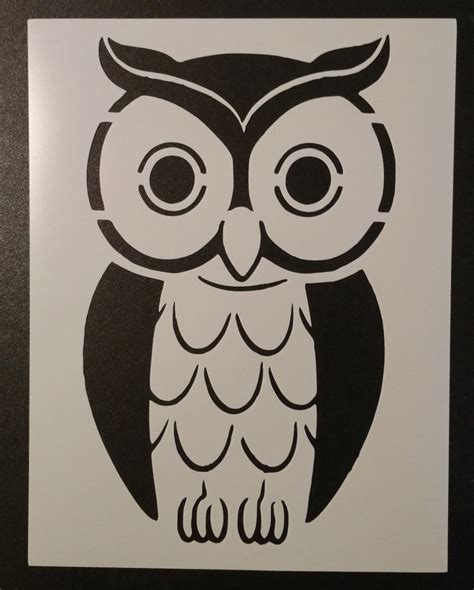 owl stencil printable printable word searches