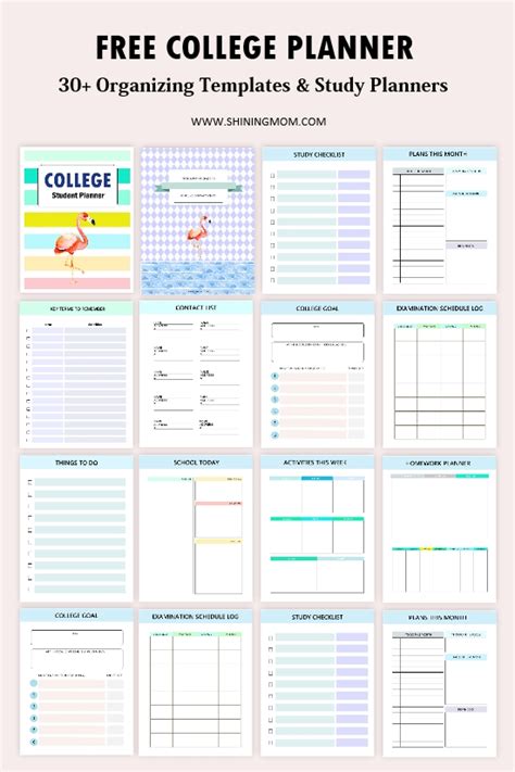 college planner  sy    printable templates
