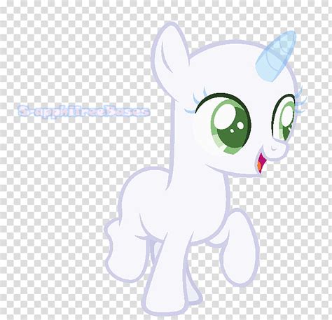 mlp base    filly base white unicorn transparent background png