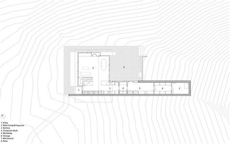frogs hollow house  williamson chong architects architect ground floor plan