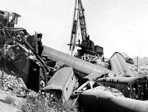 nevada train wreck photograph  underwood archives fine art america