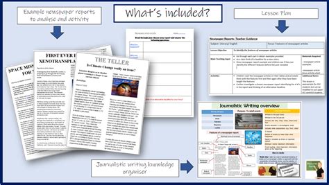 english features  newspaper articles journalistic writing ks