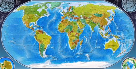 karte von  world  world atlas
