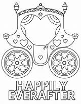 Coloring Wedding Pages Kids Happily After Activity Printable Weddings Ever sketch template