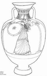 Grecia Vasi Greci Primaria Antica Greca Vases Decorazioni Olimpiadi Stampare Bellissimi Stampae sketch template